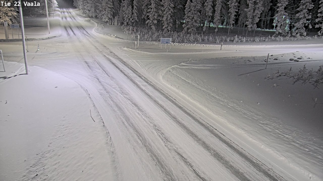 Kelikamerat Kuva Tie 22 Vaala, Vaala, Pohjois-Pohjanmaa