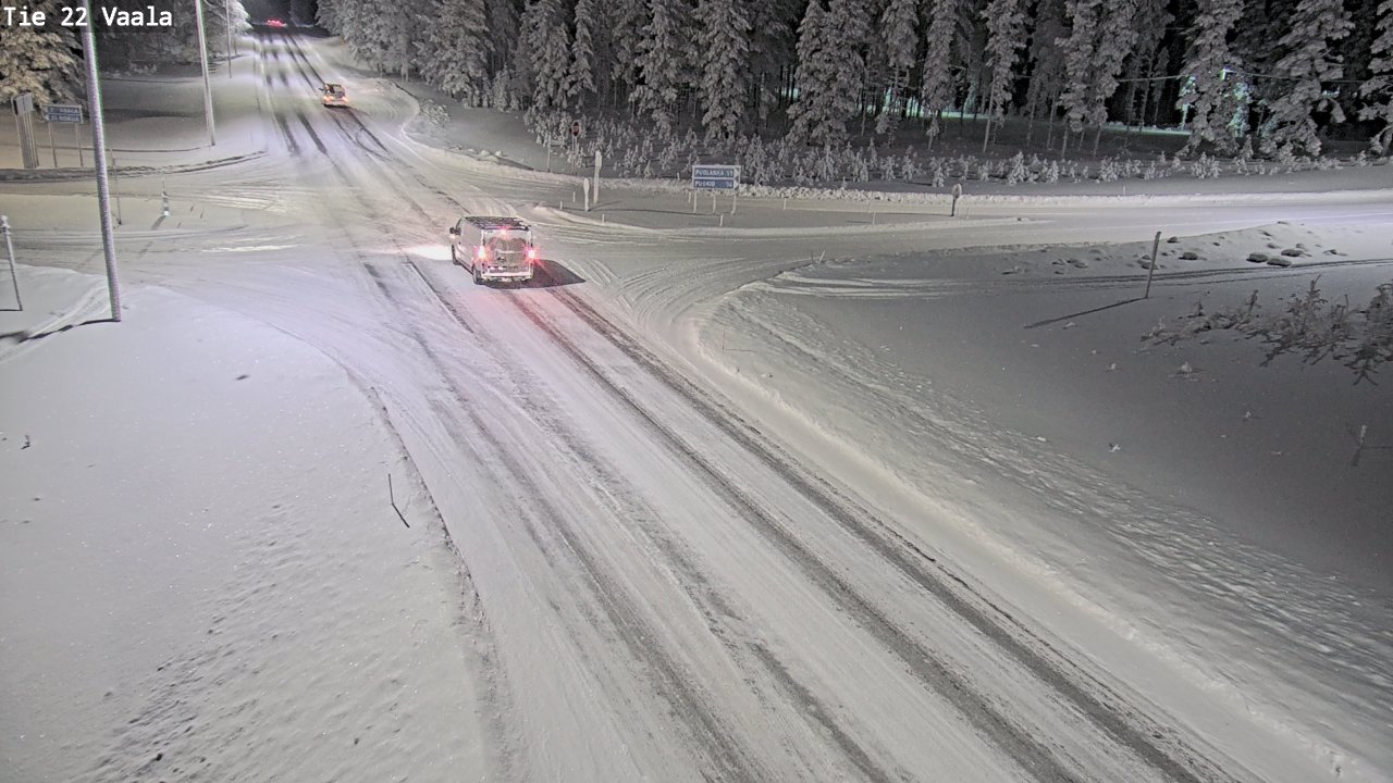 Kelikamerat Kuva Tie 22 Vaala, Vaala, Pohjois-Pohjanmaa