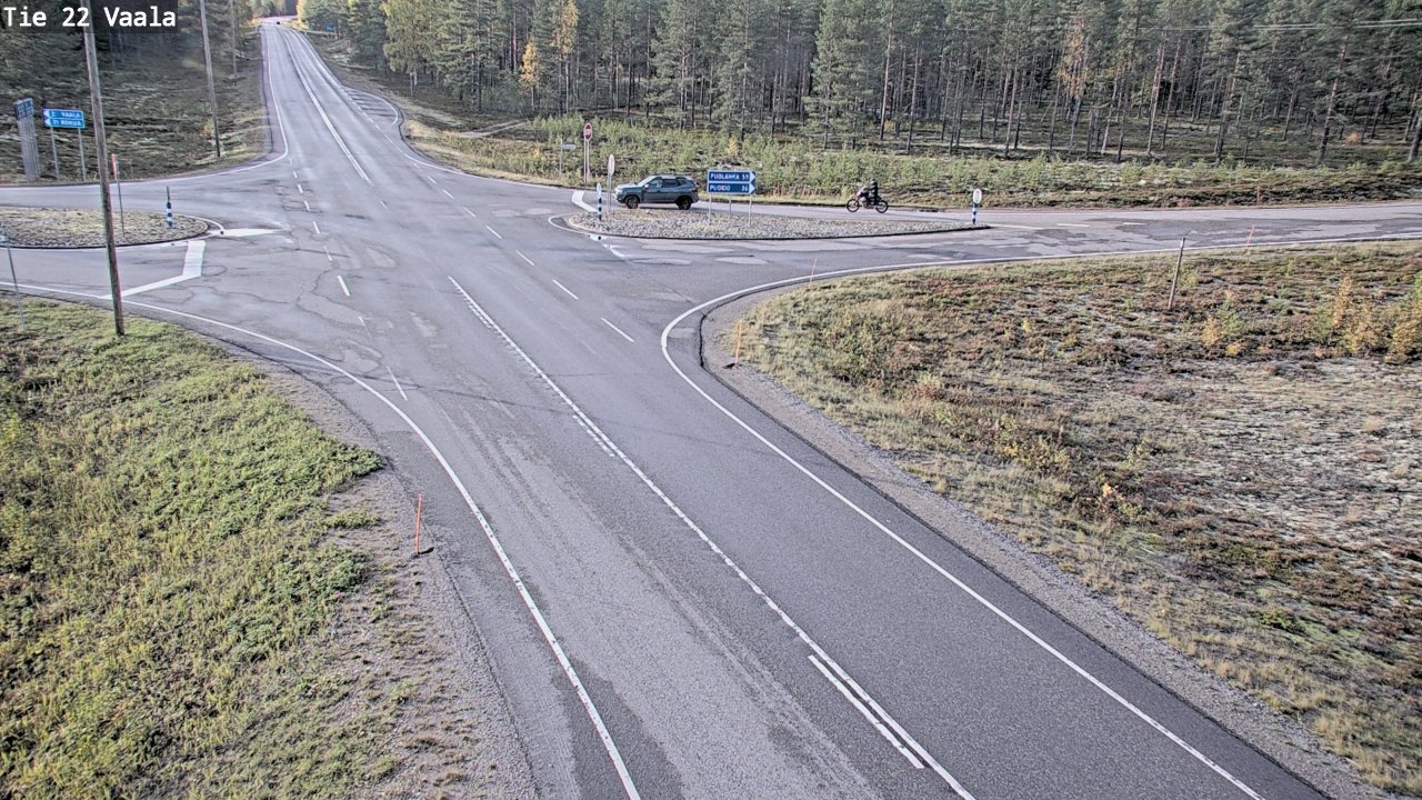 Kelikamerat Kuva Tie 22 Vaala, Vaala, Pohjois-Pohjanmaa