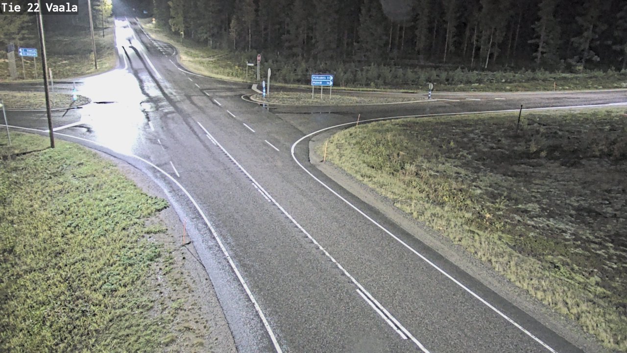Kelikamerat Kuva Tie 22 Vaala, Vaala, Pohjois-Pohjanmaa