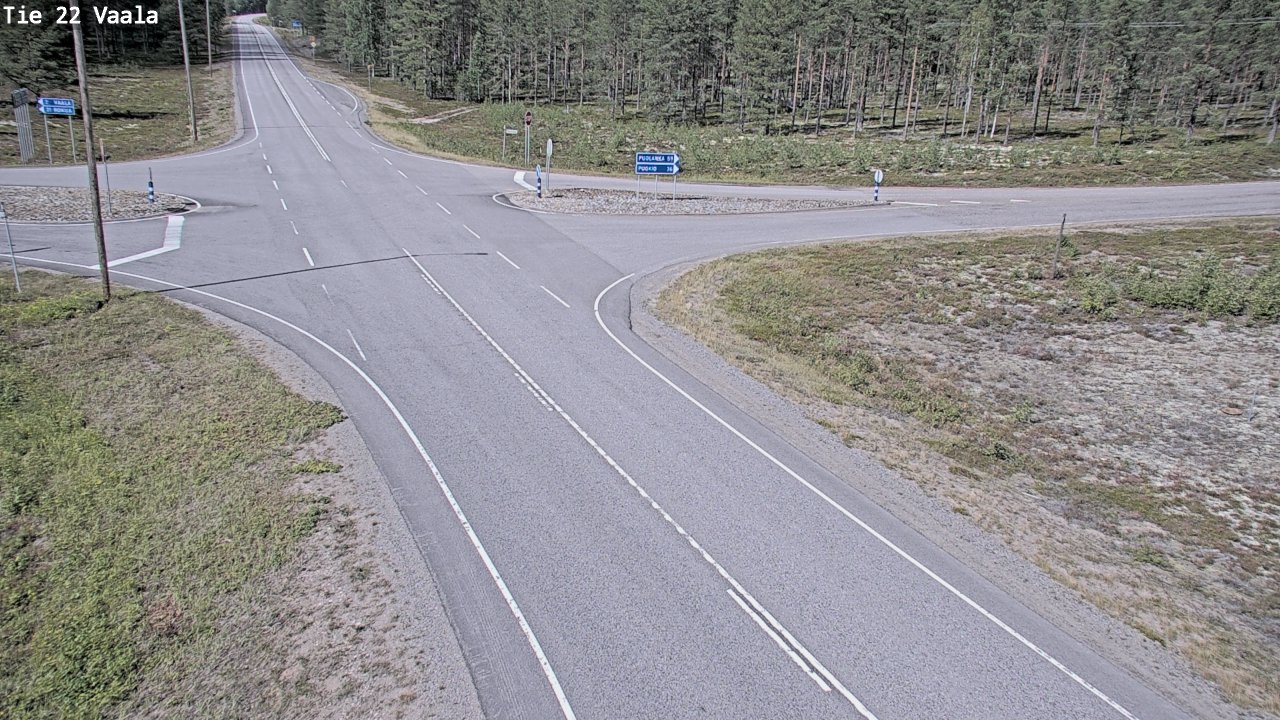 Kelikamerat Kuva Tie 22 Vaala, Vaala, Pohjois-Pohjanmaa