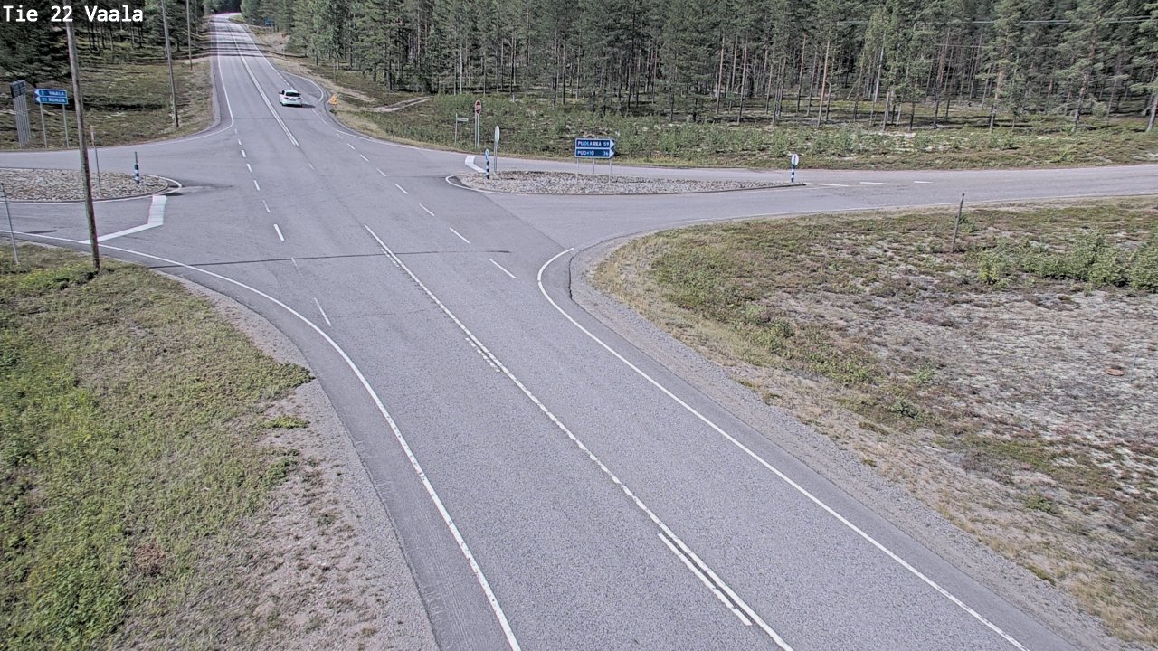 Kelikamerat Kuva Tie 22 Vaala, Vaala, Pohjois-Pohjanmaa
