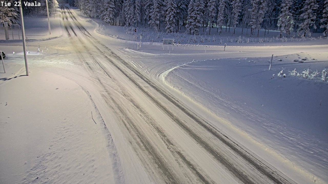 Kelikamerat Kuva Tie 22 Vaala, Vaala, Pohjois-Pohjanmaa
