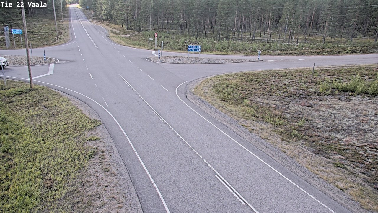 Kelikamerat Kuva Tie 22 Vaala, Vaala, Pohjois-Pohjanmaa