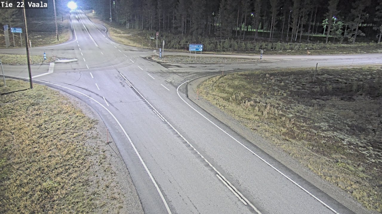 Kelikamerat Kuva Tie 22 Vaala, Vaala, Pohjois-Pohjanmaa