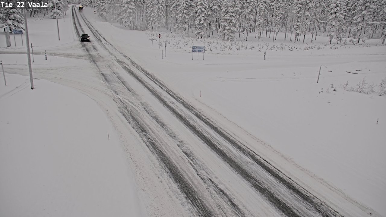 Kelikamerat Kuva Tie 22 Vaala, Vaala, Pohjois-Pohjanmaa