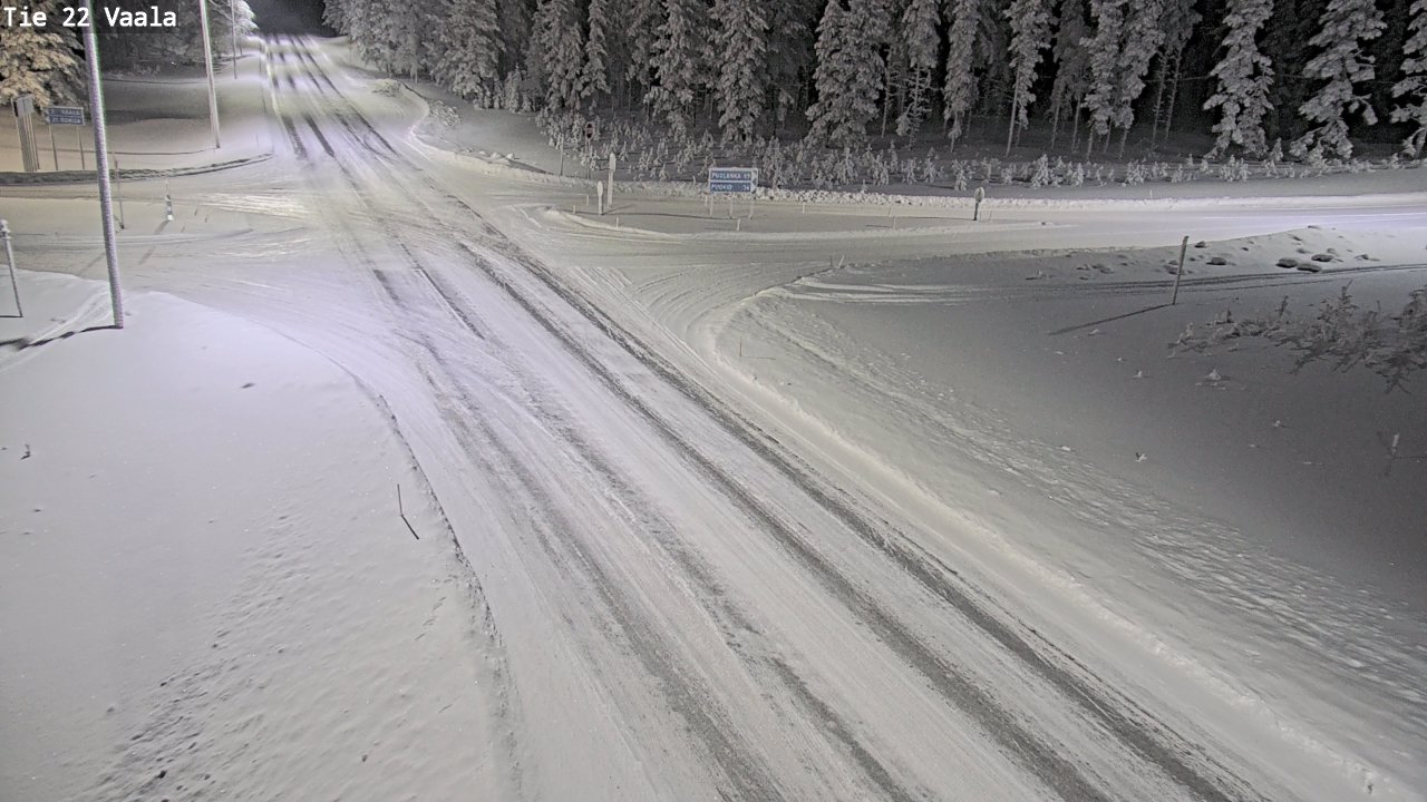 Kelikamerat Kuva Tie 22 Vaala, Vaala, Pohjois-Pohjanmaa