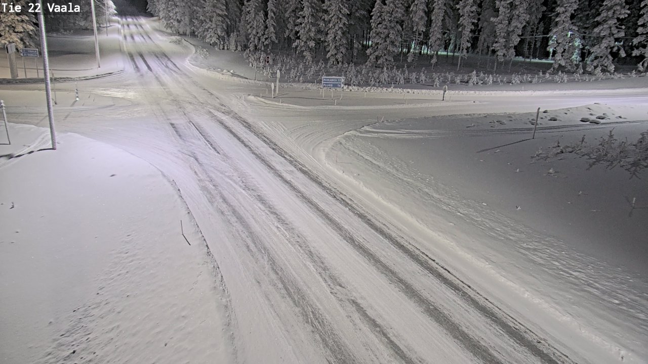 Kelikamerat Kuva Tie 22 Vaala, Vaala, Pohjois-Pohjanmaa