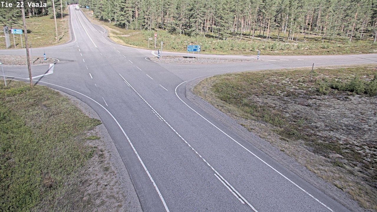 Kelikamerat Kuva Tie 22 Vaala, Vaala, Pohjois-Pohjanmaa