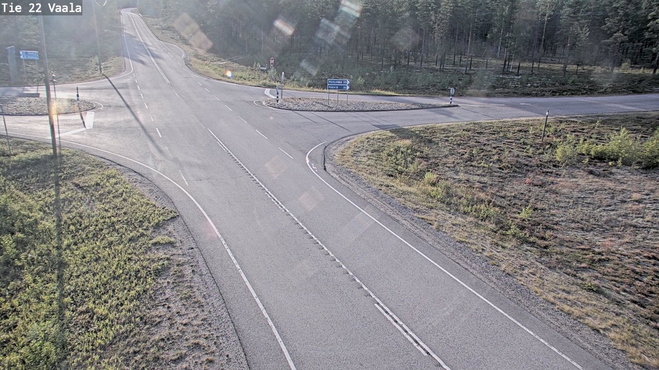 Kelikamerat Kuva Tie 22 Vaala, Vaala, Pohjois-Pohjanmaa