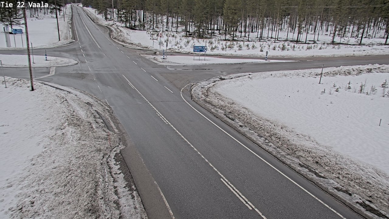 Kelikamerat Kuva Tie 22 Vaala, Vaala, Pohjois-Pohjanmaa