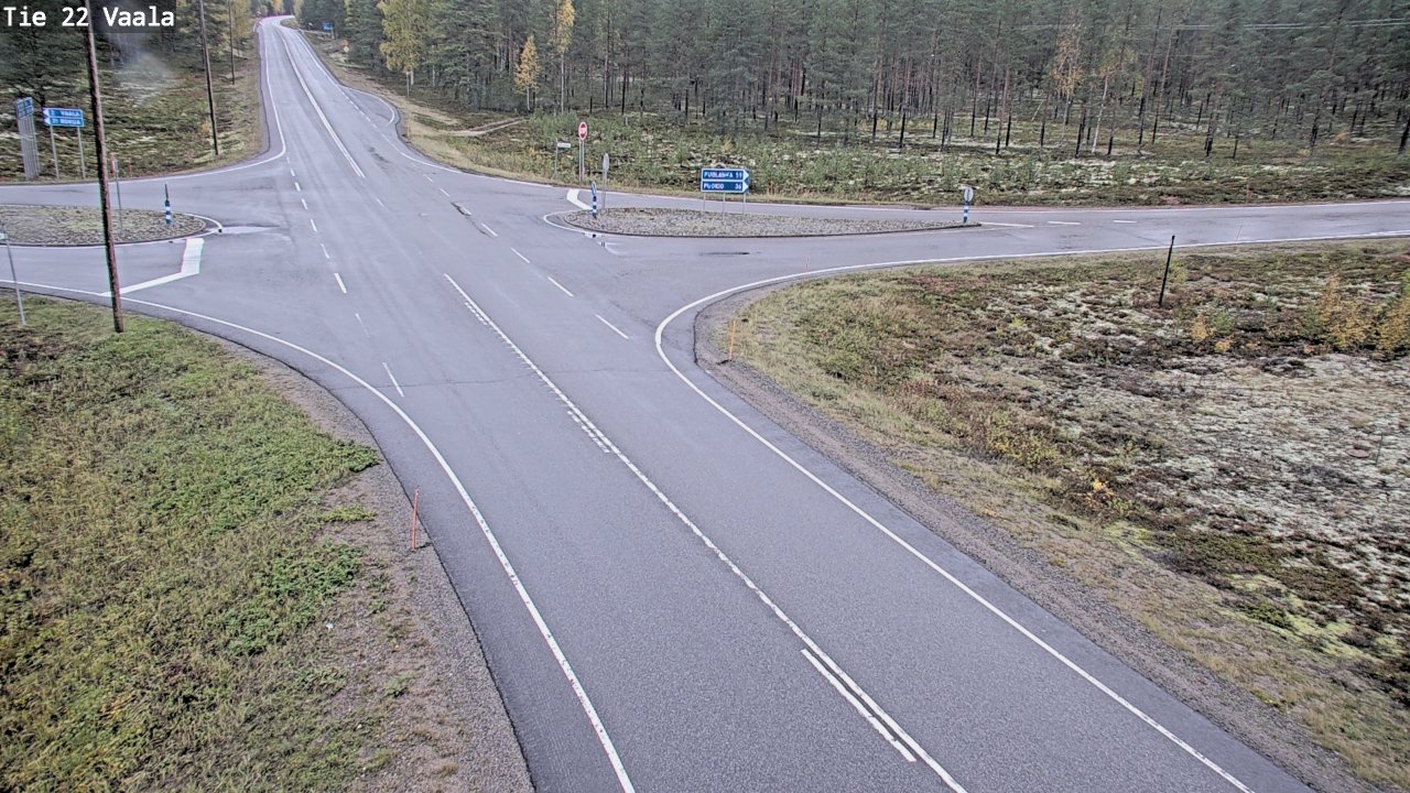 Kelikamerat Kuva Tie 22 Vaala, Vaala, Pohjois-Pohjanmaa