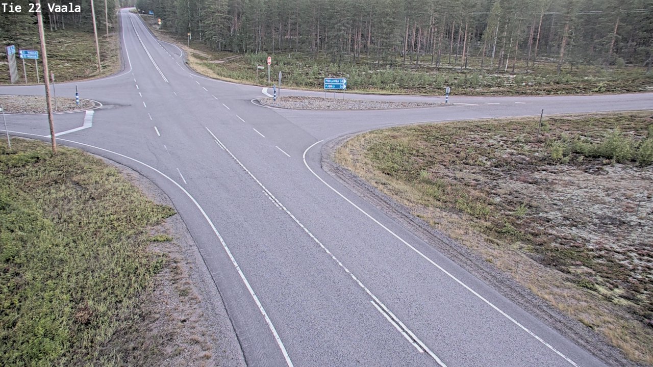 Kelikamerat Kuva Tie 22 Vaala, Vaala, Pohjois-Pohjanmaa