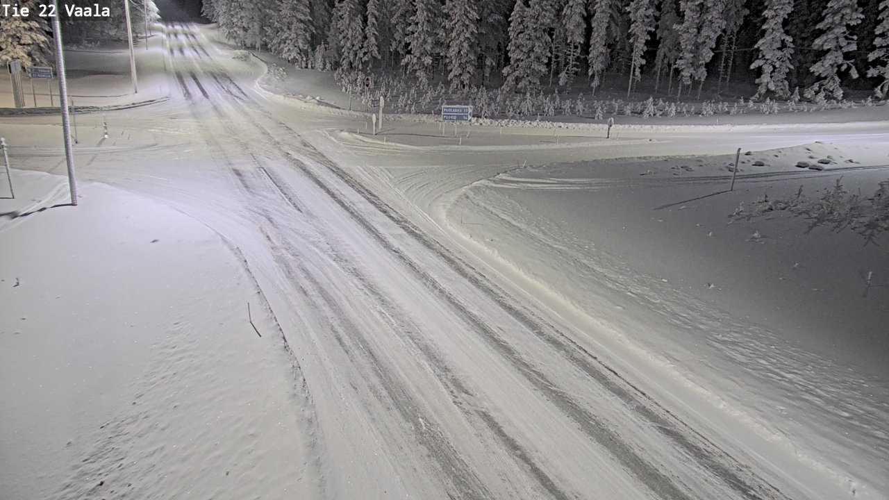 Kelikamerat Kuva Tie 22 Vaala, Vaala, Pohjois-Pohjanmaa