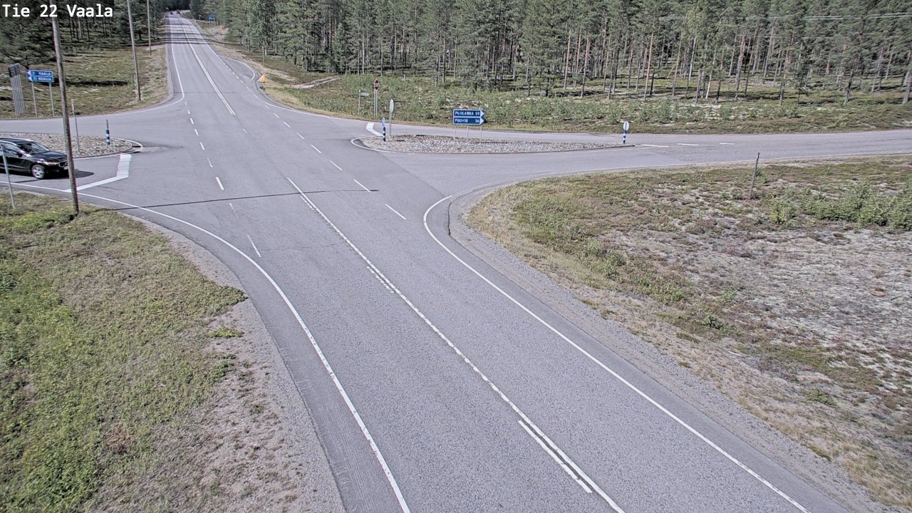 Kelikamerat Kuva Tie 22 Vaala, Vaala, Pohjois-Pohjanmaa