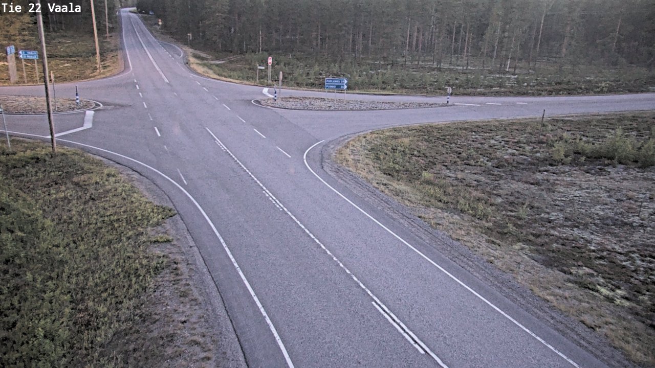 Kelikamerat Kuva Tie 22 Vaala, Vaala, Pohjois-Pohjanmaa