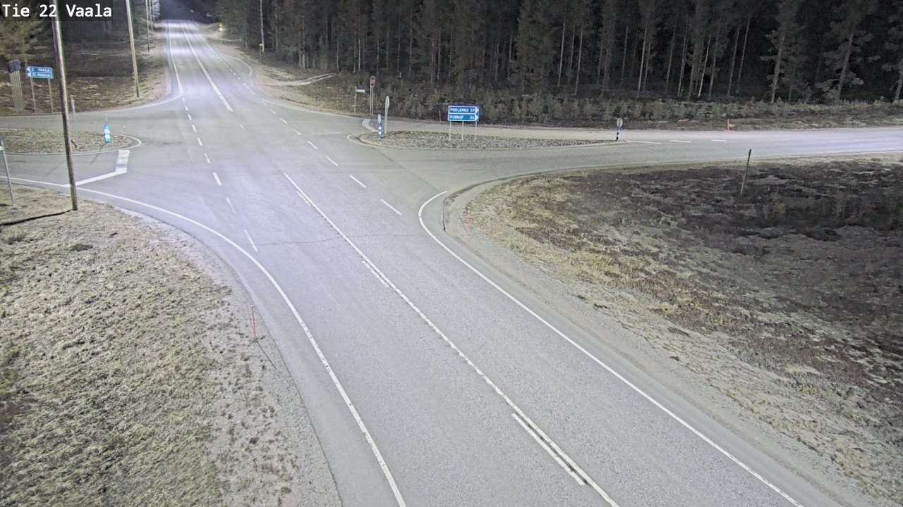 Kelikamerat Kuva Tie 22 Vaala, Vaala, Pohjois-Pohjanmaa