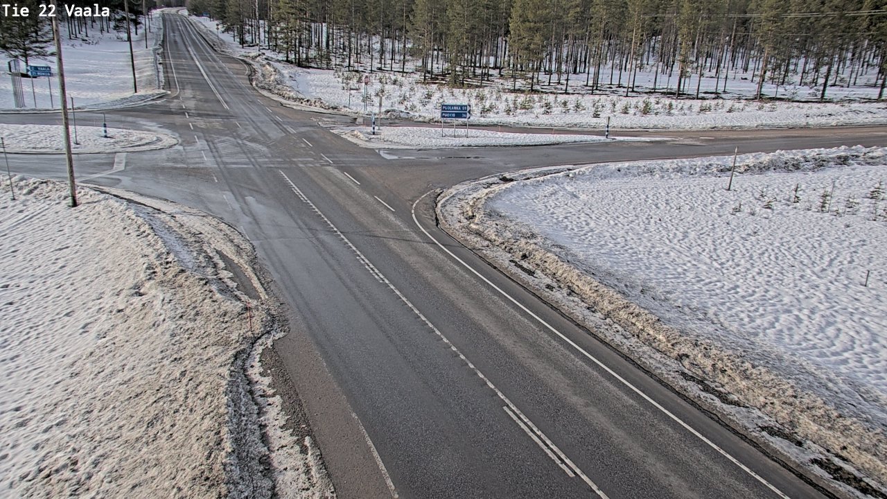 Kelikamerat Kuva Tie 22 Vaala, Vaala, Pohjois-Pohjanmaa