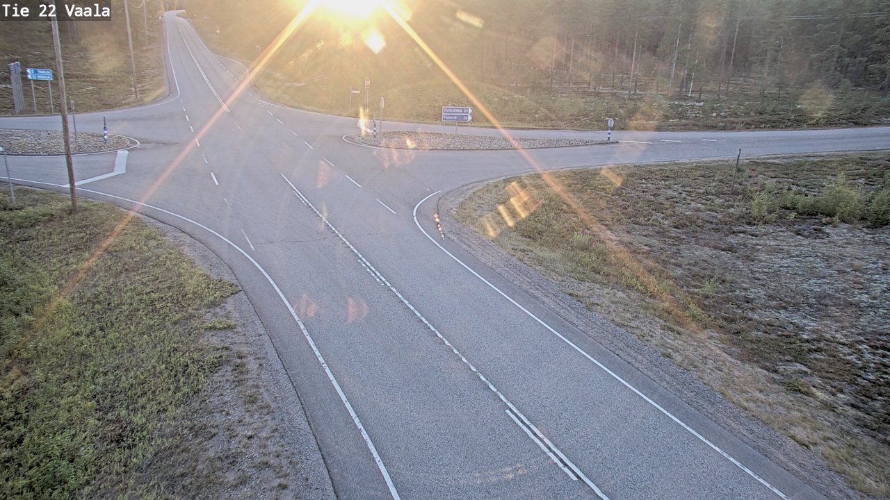 Kelikamerat Kuva Tie 22 Vaala, Vaala, Pohjois-Pohjanmaa