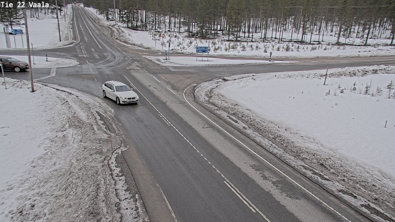 Kelikamerat Kuva Tie 22 Vaala, Vaala, Pohjois-Pohjanmaa