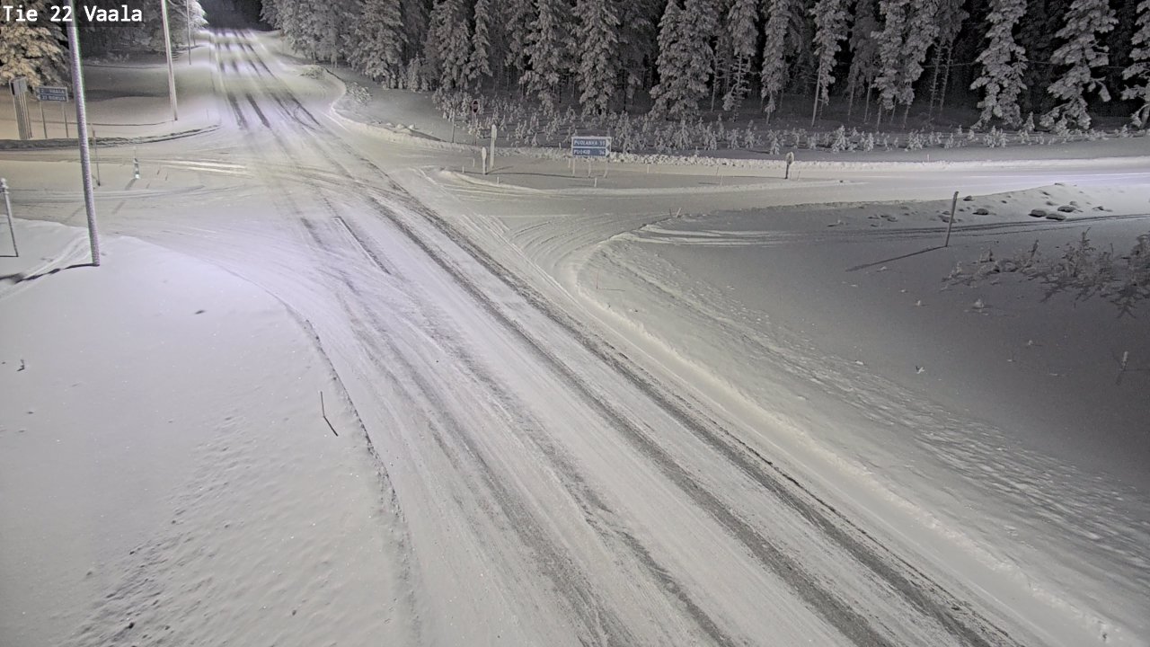 Kelikamerat Kuva Tie 22 Vaala, Vaala, Pohjois-Pohjanmaa