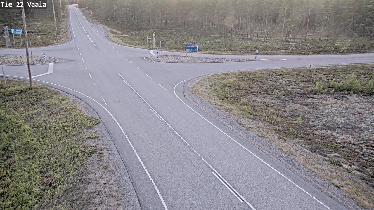 Kelikamerat Kuva Tie 22 Vaala, Vaala, Pohjois-Pohjanmaa