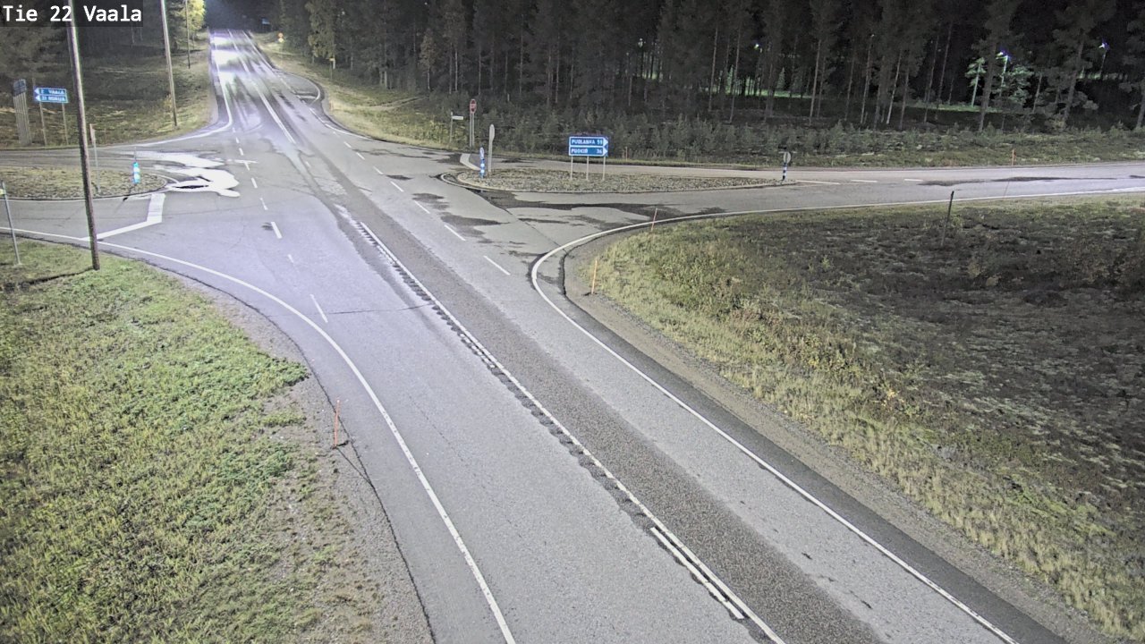 Kelikamerat Kuva Tie 22 Vaala, Vaala, Pohjois-Pohjanmaa