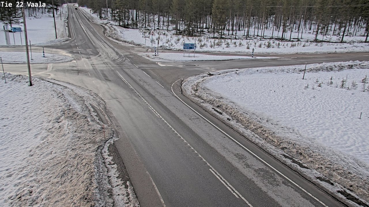 Kelikamerat Kuva Tie 22 Vaala, Vaala, Pohjois-Pohjanmaa