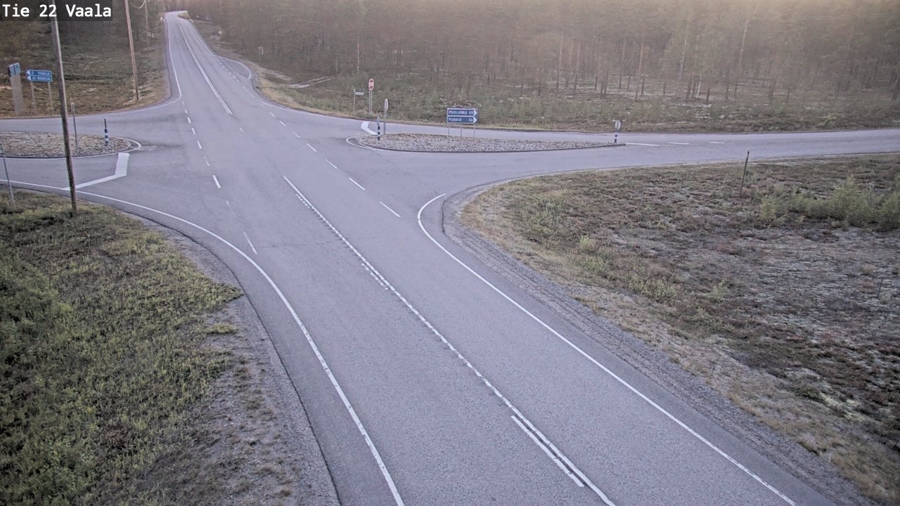 Kelikamerat Kuva Tie 22 Vaala, Vaala, Pohjois-Pohjanmaa