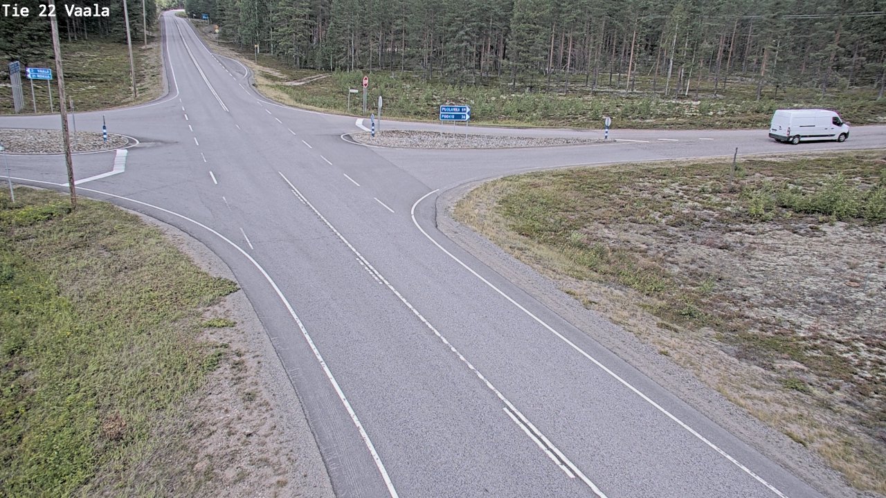 Kelikamerat Kuva Tie 22 Vaala, Vaala, Pohjois-Pohjanmaa