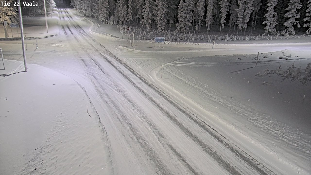 Kelikamerat Kuva Tie 22 Vaala, Vaala, Pohjois-Pohjanmaa