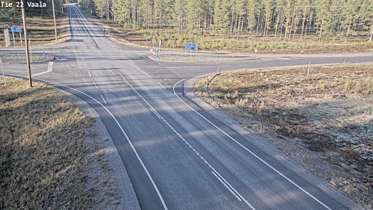 Kelikamerat Kuva Tie 22 Vaala, Vaala, Pohjois-Pohjanmaa