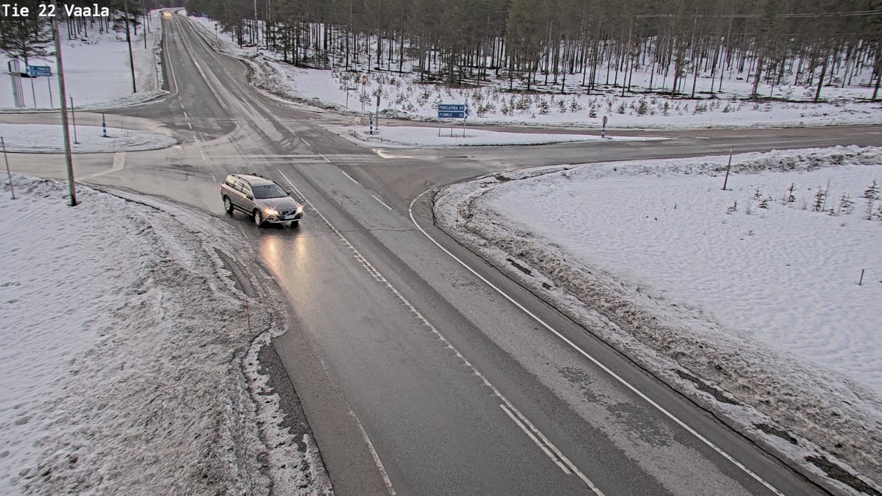 Kelikamerat Kuva Tie 22 Vaala, Vaala, Pohjois-Pohjanmaa