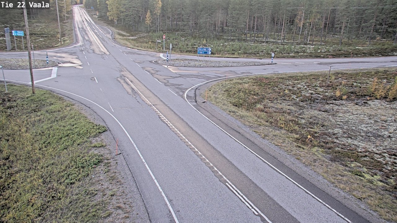 Kelikamerat Kuva Tie 22 Vaala, Vaala, Pohjois-Pohjanmaa