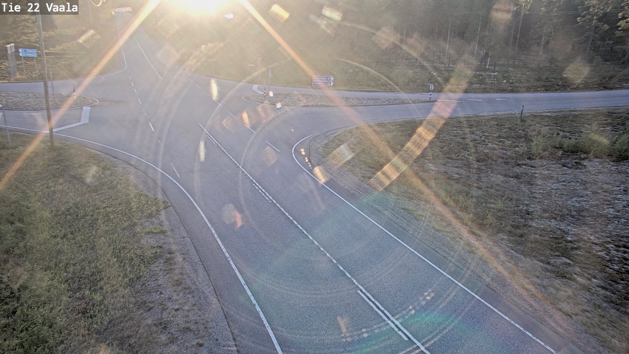 Kelikamerat Kuva Tie 22 Vaala, Vaala, Pohjois-Pohjanmaa