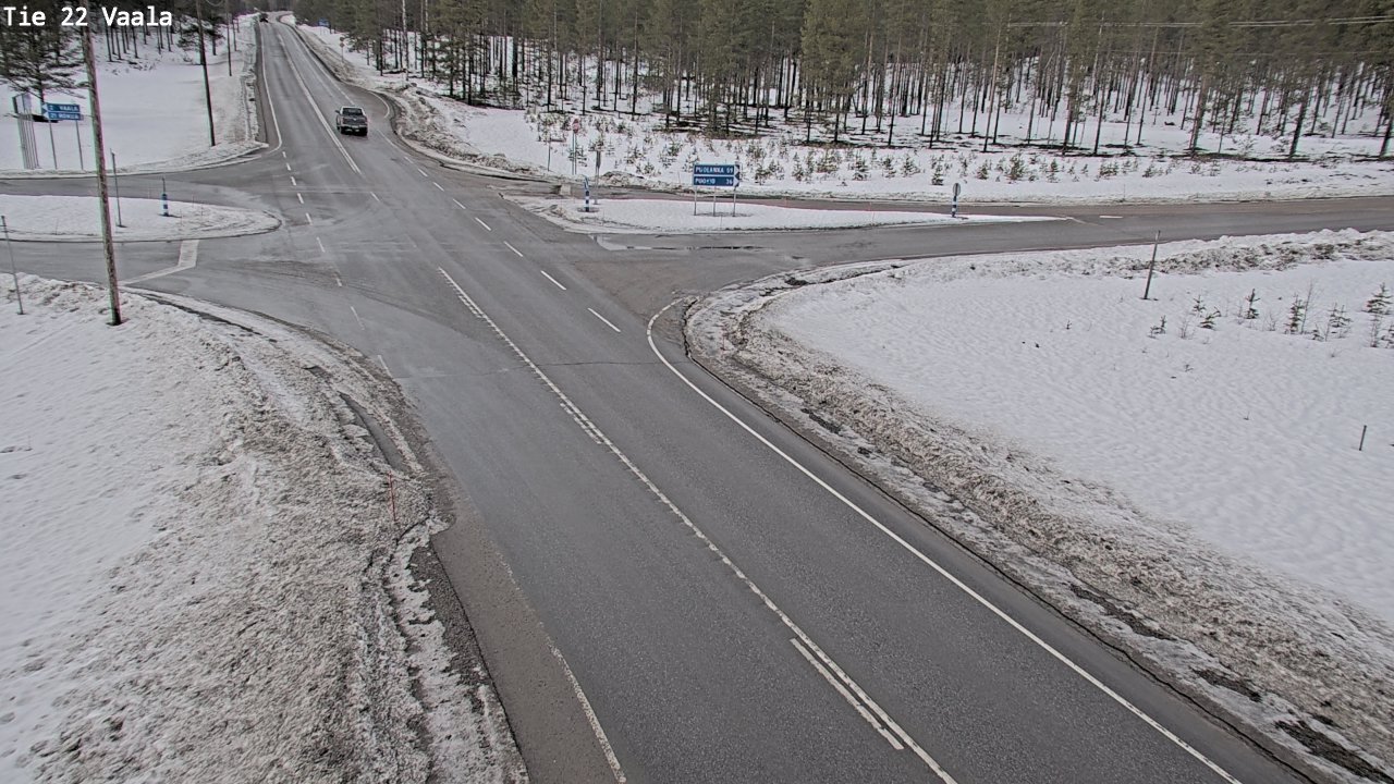 Kelikamerat Kuva Tie 22 Vaala, Vaala, Pohjois-Pohjanmaa