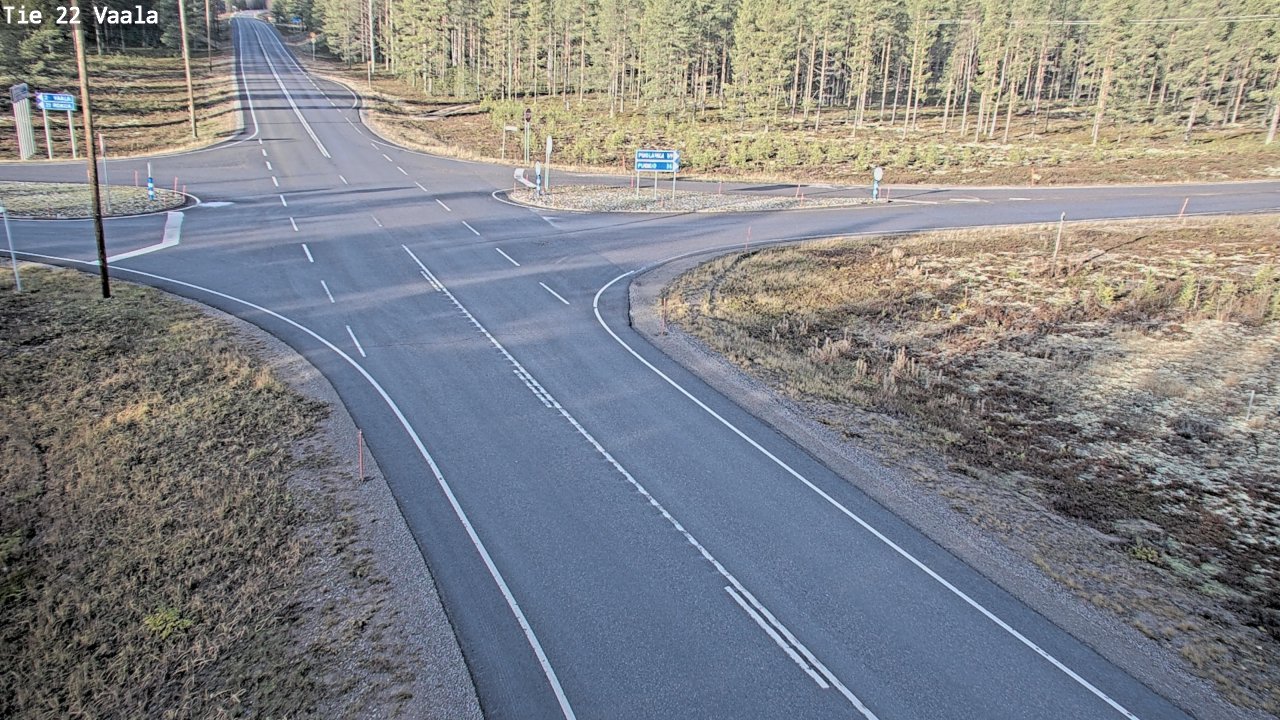 Kelikamerat Kuva Tie 22 Vaala, Vaala, Pohjois-Pohjanmaa