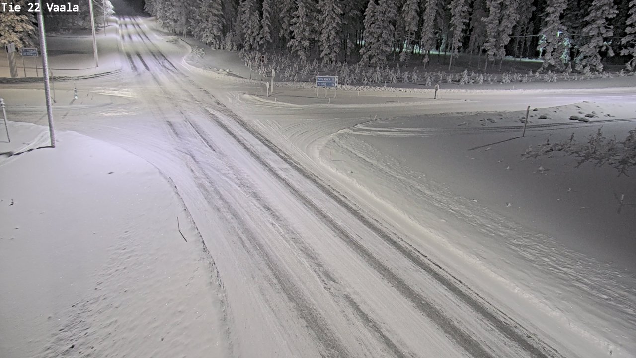 Kelikamerat Kuva Tie 22 Vaala, Vaala, Pohjois-Pohjanmaa