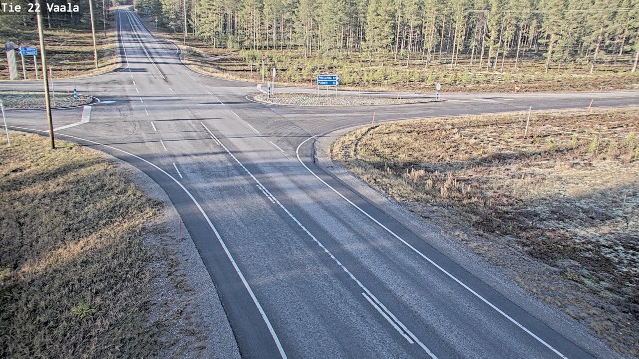 Kelikamerat Kuva Tie 22 Vaala, Vaala, Pohjois-Pohjanmaa