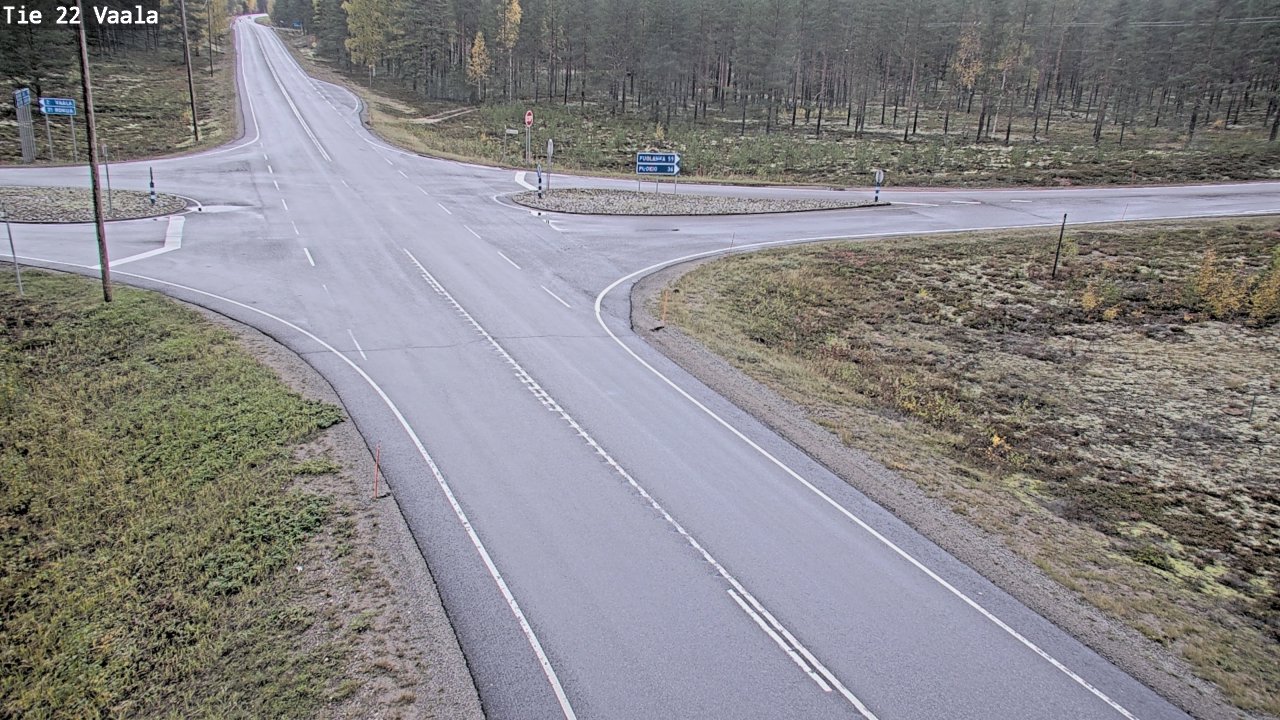 Kelikamerat Kuva Tie 22 Vaala, Vaala, Pohjois-Pohjanmaa