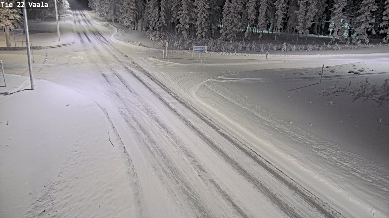Kelikamerat Kuva Tie 22 Vaala, Vaala, Pohjois-Pohjanmaa
