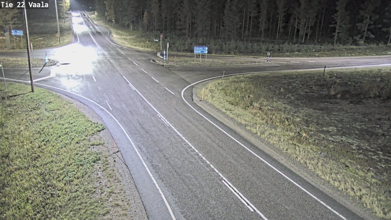 Kelikamerat Kuva Tie 22 Vaala, Vaala, Pohjois-Pohjanmaa