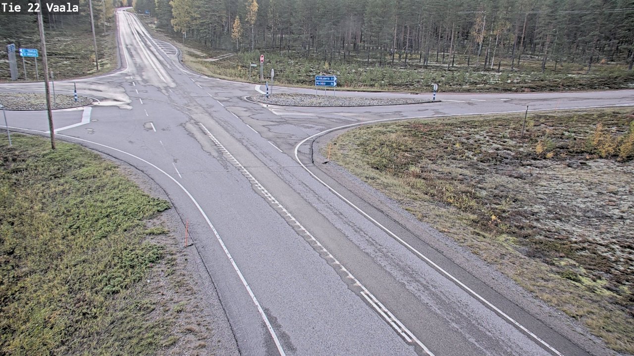 Kelikamerat Kuva Tie 22 Vaala, Vaala, Pohjois-Pohjanmaa