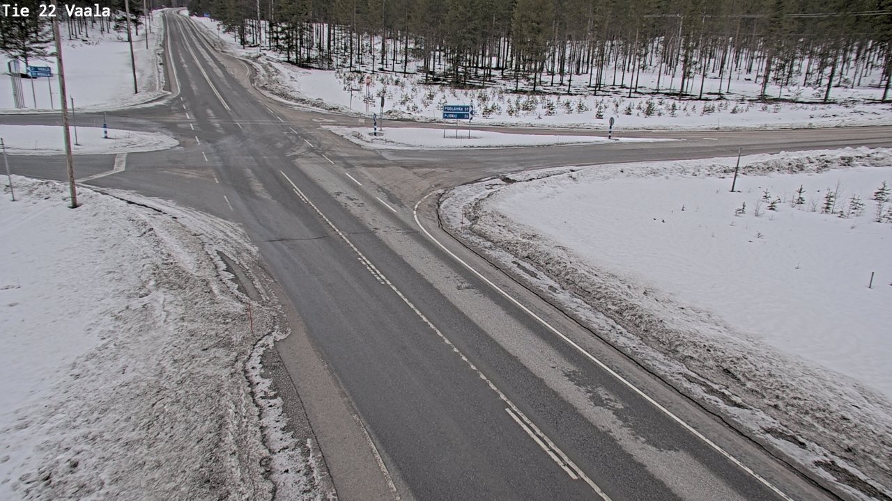 Kelikamerat Kuva Tie 22 Vaala, Vaala, Pohjois-Pohjanmaa