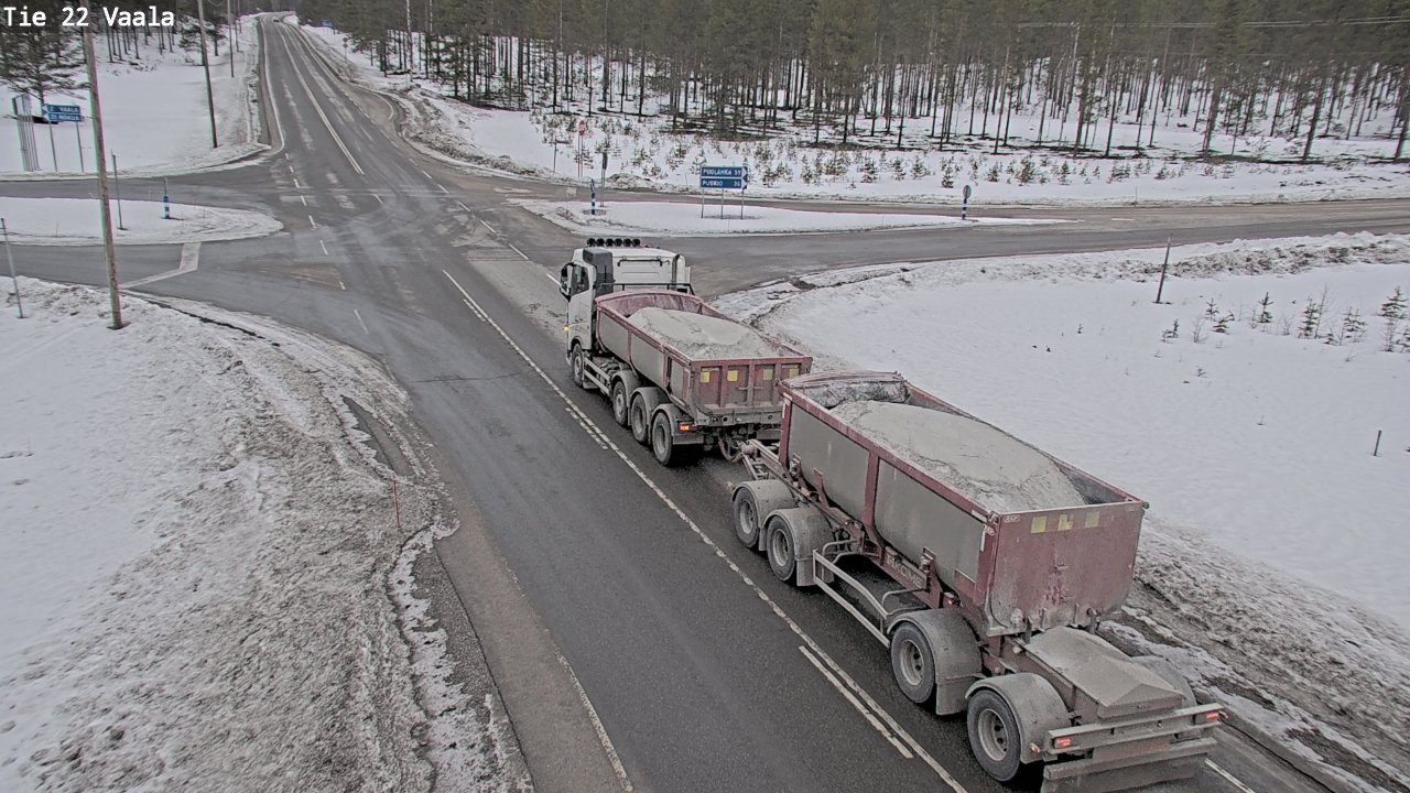 Kelikamerat Kuva Tie 22 Vaala, Vaala, Pohjois-Pohjanmaa