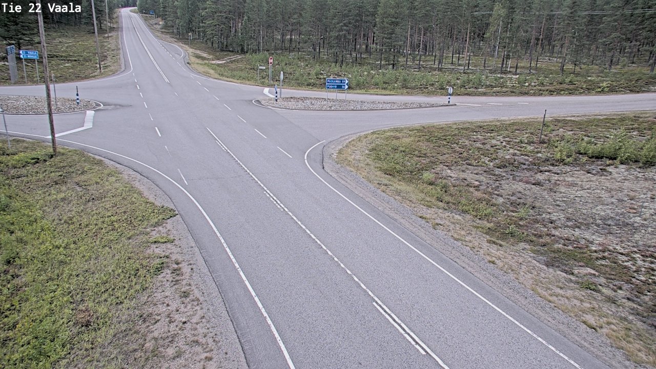 Kelikamerat Kuva Tie 22 Vaala, Vaala, Pohjois-Pohjanmaa