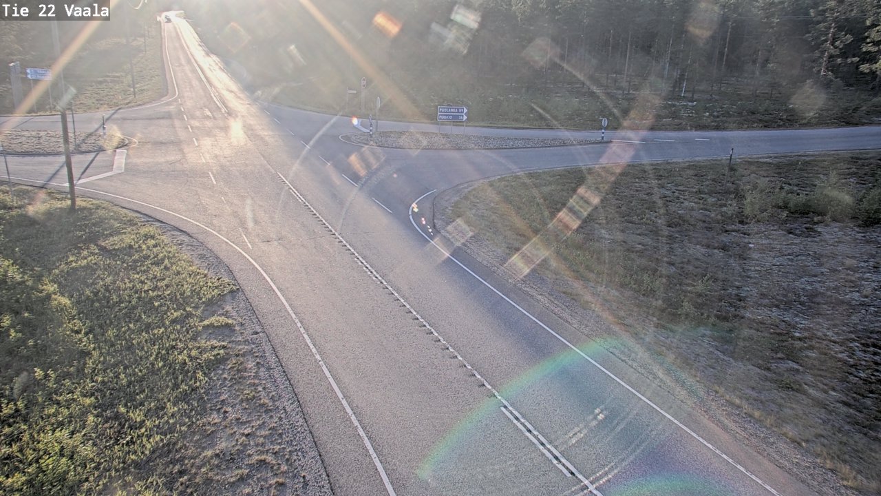 Kelikamerat Kuva Tie 22 Vaala, Vaala, Pohjois-Pohjanmaa