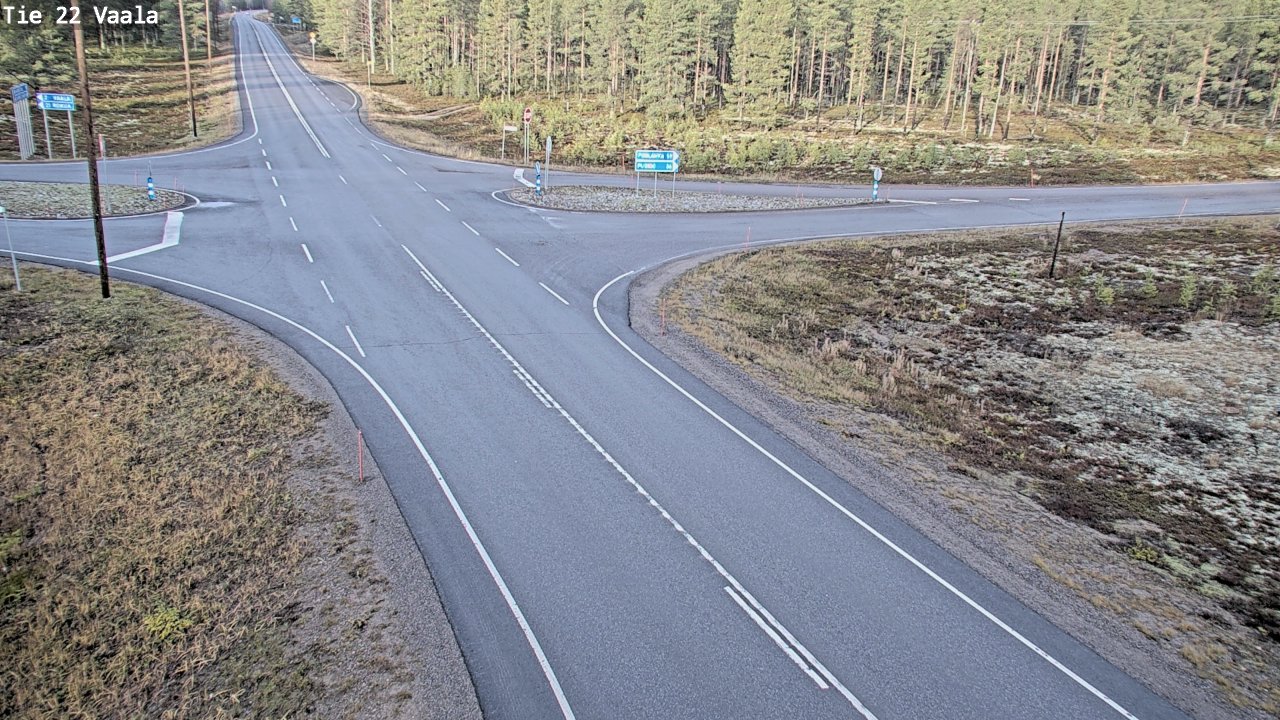 Kelikamerat Kuva Tie 22 Vaala, Vaala, Pohjois-Pohjanmaa