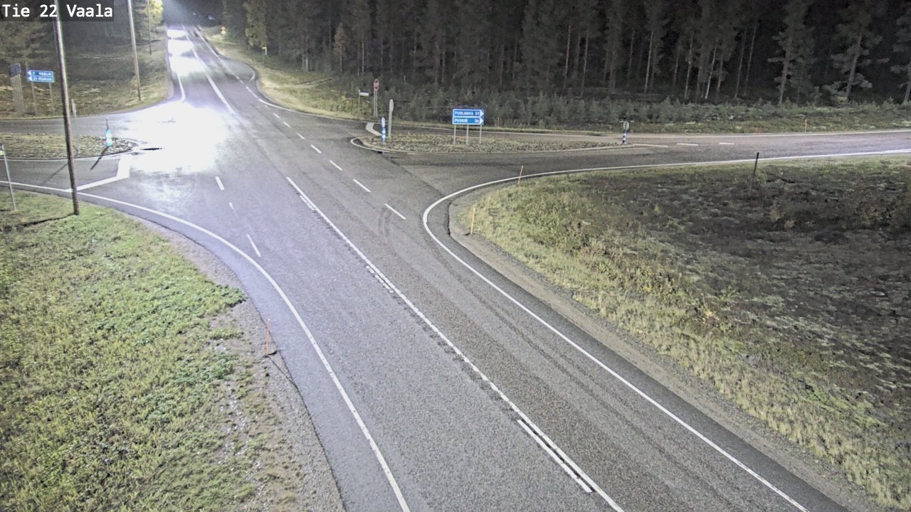 Kelikamerat Kuva Tie 22 Vaala, Vaala, Pohjois-Pohjanmaa