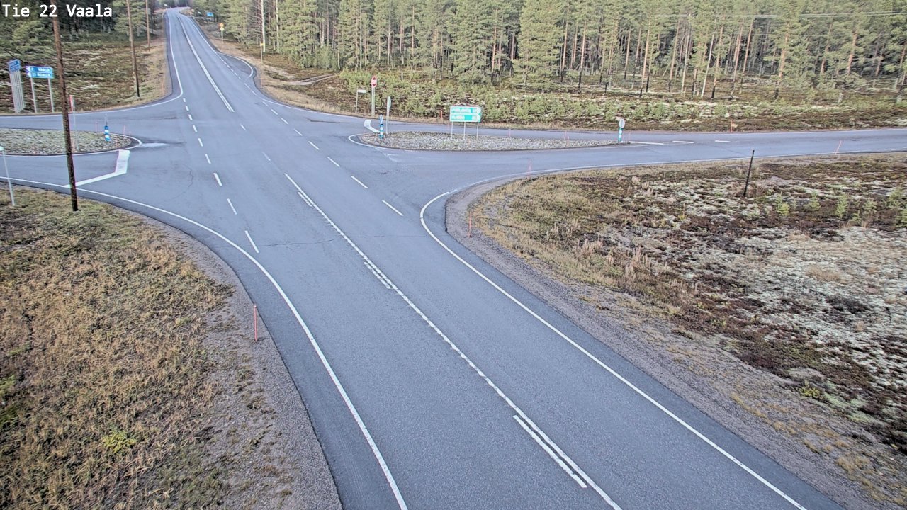 Kelikamerat Kuva Tie 22 Vaala, Vaala, Pohjois-Pohjanmaa